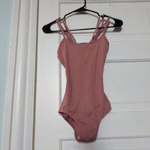 Cherry pink leotard from Capezio